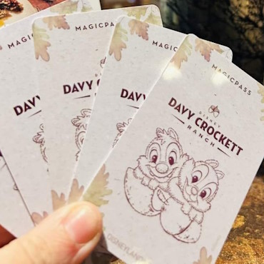 Unieke designs Magic Pass voor gasten van de Disney hotels in Disneyland Paris