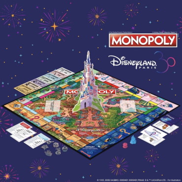 Monopoly spel van Disneyland Paris voor de 30e verjaardag binnenkort verkrijgbaar