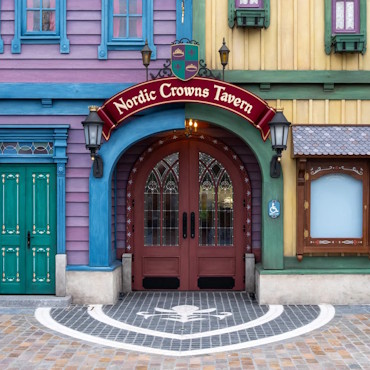 Frozen restaurant Nordic Crowns Tavern bij World of Frozen in Disneyland Paris