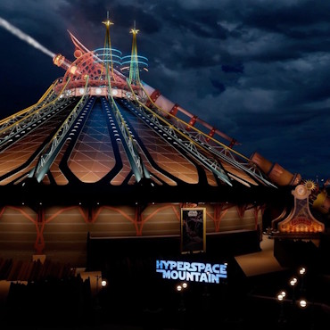 Space Mountain in Disneyland Paris krijgt nieuwe verlichting en effecten tijdens lancering