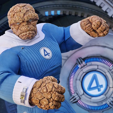 The Thing uit Fantastic Four in Disneyland Paris met tijdelijke meet & greet in de Studios