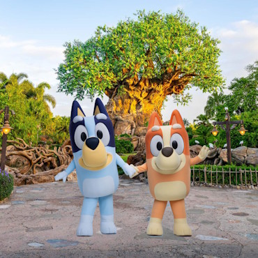 Ontmoet Bluey en Bingo in Walt Disney World bij Conservation Station in Animal Kingdom