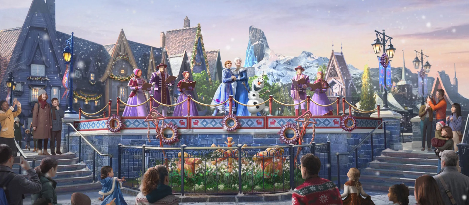 Frozen Kerstseizoen <br> in Disneyland Paris