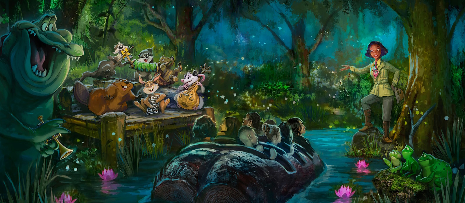 Tiana's Bayou Adventure <br> in Walt Disney World