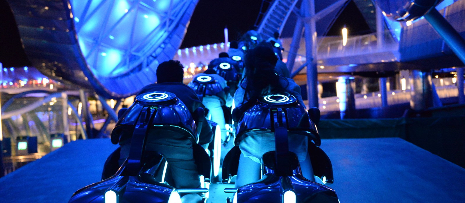 TRON achtbaan <br> in Walt Disney World